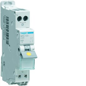 disjoncteur 32a 3ka courbe c phase neutre hager sans vis