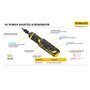 Stanley FMHT66719-0 ATORNILLADOR 4V Visseuse 4 V Noir ; Jaune