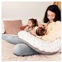Coussin d'allaitement et de grossesse 3en1 Multirelax Lapins