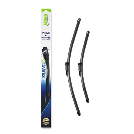 VALEO Silencio Essuie-glace - VF828 - Kit de Balais d'Essuie-glace Plat d'Origine de Haute performance