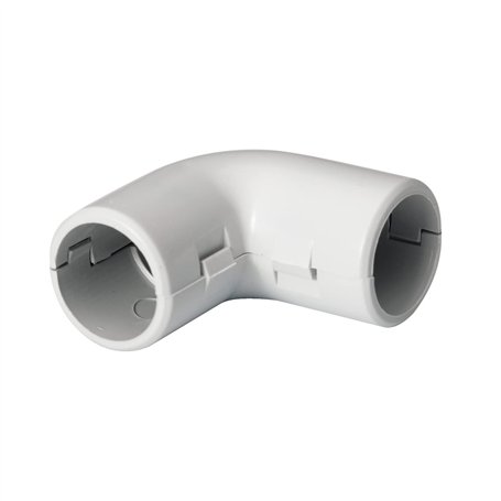 coude équerre pour tube irl 3321 - diamètre 20 mm - gris - schneider electric enn42320