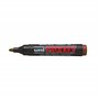 uni-ball Uni Prockey Uni Mitsubishi Pencil - Marqueur Permanent Inodore PM122 - Multisupport, Base Eau, Sans Odeur - Pointe Coni