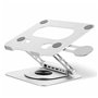 Support pour Ordinateur Portable T'NB iClick Métal Moderne Rotation à 360°