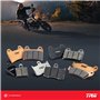 TRW MCB781SH Sinter Street Kit de Plaquettes de Frein pour Harley-Davidson FLHTK 2010 - Essieu Arrièreet Autres Motos