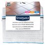 STARWAX - Serpillère gaufrée pour tous types de sols intérieurs - spécial rénovation - très absorbante et résistante - ne peluch