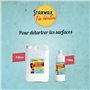 STARWAX THE FABULOUS - Vinaigre blanc 14° - Détartre, Nettoie et Fait Briller - 100% d'Origine Naturelle - - Format Pratique en 