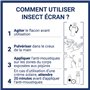 INSECT ECRAN - Anti-moustiques - Spray répulsif peau - protection contre les piqûres de moustiques - Made in France - Spécial Tr