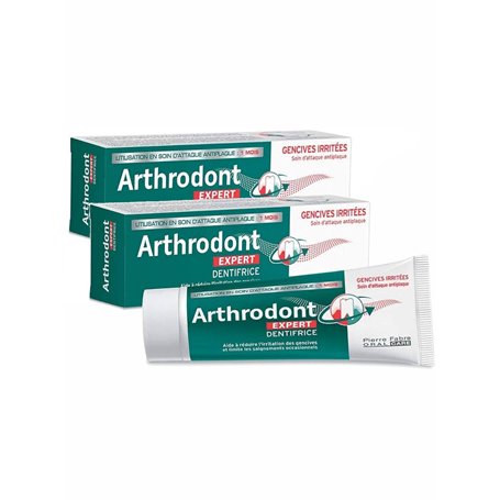 arthrodont expert gencives irritées soin d attaque 50ml lot de 2 tubes