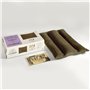 Coussin Emplâtre Chauffant La Lombaire en graines de lin - Bouillotte velours pour micro-ondes - Compresse chaud/froid - Soulage
