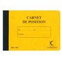 ELVE - 1440 - Carnet de position 11 x 15,6 cm - 80 Pages - Assorties aléatoire