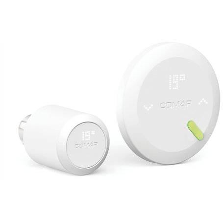 COMAP Thermostat Programmable sans Fil COMAP Smart Home - Chauffage électrique (fil Pilote) - QTW12-EW-CO-EU - L151015001