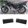 pour cale pied avant ybr 125 2012 Yctze Repose-pieds de moto, 1 paire de repose-pieds en caoutchouc pour repose-pied avant pour 