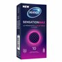 Manix Sensation Max : 10 Préservatifs Perlés