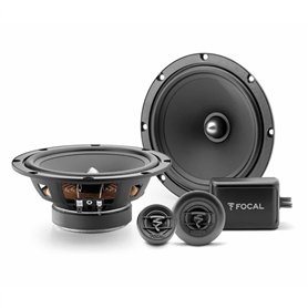 Focal 1 kit 2 Voies Auditor ASE-165 ASE165 6.5" 165 mm 16.5 cm 60 Watt rms 120 Watt Max avec 2 woofers 2 tweeters 2 Crossover 4