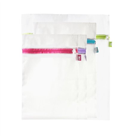 Je Cherche Une Idée ME2279 Lot de 4 Filets de Lavage Polyester Multicolore 45 x 0