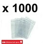 Materiel-pro Sachets pour Bijoux ou Pochette Plastique Zip - Format 60 x 80 mm/Lot de 1000