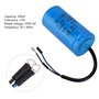 Condensateur de fonctionnement CD60 250V AC 200uF 50/60Hz pour compresseur d'air moteur