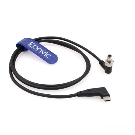 Eonvic Câble d'alimentation pour appareils photo Atomos Ninja V Zwo ASI refroidi PD USB 3.1 de type C vers prise d'alimentation