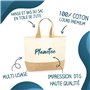 Sac Belle-Maman au top | Cabas de Plage Courses Coton et Toile de Jute Idée Cadeau Femme