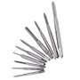 Jeu de Tarauds Métriques 10pcs Filetage Taraudage m1/m1.2/m1.4/m1.6/m1.7/m1.8/m2/m2.5/m3/m3.5 Mini Machine à Tarauder Le Filetag