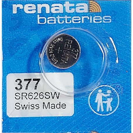 1x Renata Pile de Montre 0% Mercure Oxyde d’Argent