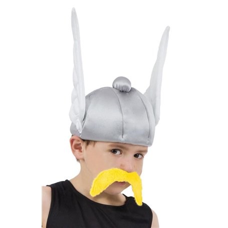 Casque Astérix Enfant - Astérix et Obélix - Argenté/Gris - Taille Unique