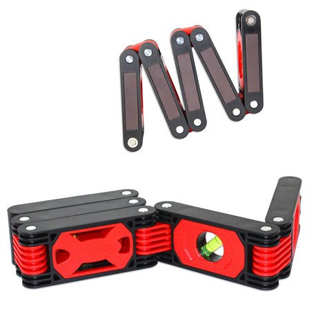 Niveau à Bulle Flexible 60 cm - 4 Fioles : Horizontale