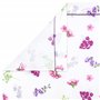 Linnea Drap Plat 280x310 cm 100% Coton Pretty Blanc