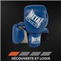 METAL BOXE Gants de Boxe Initiation Bleu 08 oz