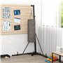 SPORTNOW Support de Sac de Frappe sur Pieds Pliable réglable en Hauteur avec Base lestée Charge Max. 60 Kg Acier Noir