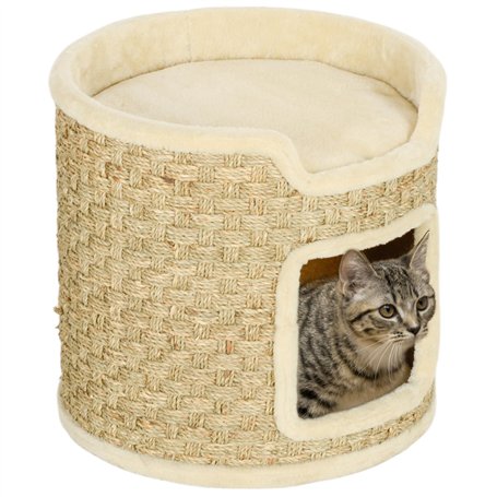 PawHut Tonneau à Gratter pour Chat