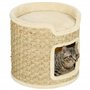 PawHut Tonneau à Gratter pour Chat