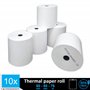 10 ex bobine thermique 80 x 80 x 12 pour tickets de caisse pour imprimante thermique marque univers graphique ref UGRr808012