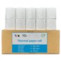 Bobine Thermique - 80x80x12 - Paquet De 10 pour rouleau pour caisse et imprimante thermique