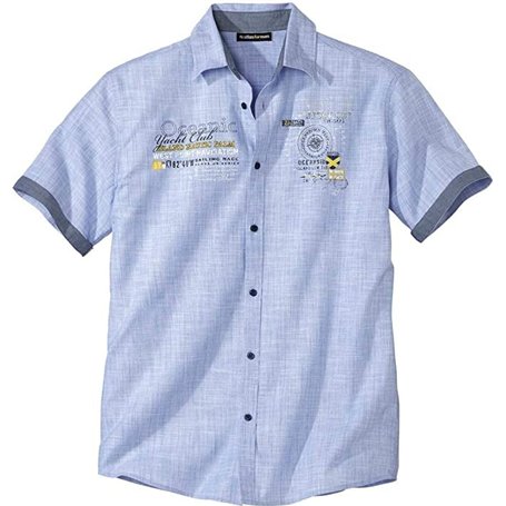 ATLAS FOR MEN - Chemisette Flammée Island Nautic - XL