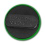 Badgmania Badge Magnétique 3.8cm Apprenti Préparateur en Pharmacie Mortier Blanc Fond Vert Identifiant Pharmacie