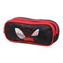 Bagtrotter Trousse Scolaire 2 Compartiments Marvel Spider-Man Noire
