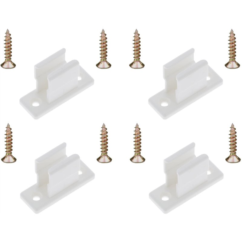 Lot De 4 Clips Bloqueurs De Manivelle Pour Volet Roulant - Couleur Beige - Support Guide Plastique - Cyclingcolors