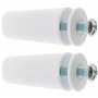 cyclingcolors 2x Butée d'arrêt de lame finale de volet roulant cône Ø22mm longueur 60mm en PVC avec rondelle et vis Store Fenêtr