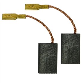 2 CHARBON MOTEUR ÉLECTRIQUE 5x10x15MM UNIVERSEL BALAIS BROSSES (965)