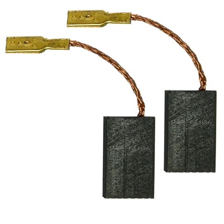 2 CHARBON MOTEUR ÉLECTRIQUE 5x10x15MM UNIVERSEL BALAIS BROSSES (965)