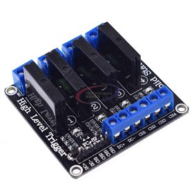 PIRABADI Module Relais 5V 4 CANAUX Canal OPTOCOUPLEURS Low Compatible avec ARDUINO RASP...
