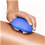 Masseur Anti-Cellulite Cellublue - Rouleau Palper Rouler Manuel à 4 Rouleaux & 144 Picots - Élimine Cellulite et Peau d'Orange -