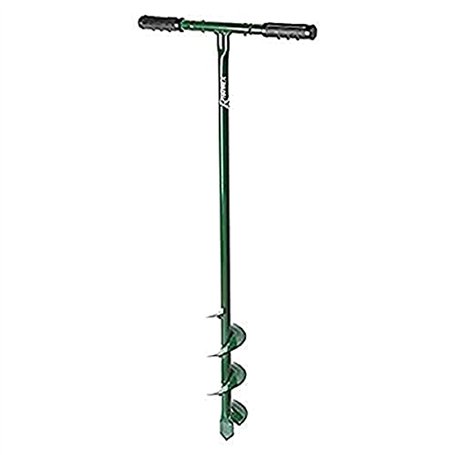 Ribiland 05496 Tarière Manuelle avec Fraise Vert 150 mm