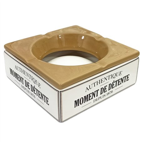 STC Cendrier Carre geant Moment detente