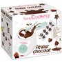 ScrapCooking - Atelier Chocolat - Appareil Fondue à Chocolat avec Accessoires - Coffret 33 Éléments pour Fabrication Chocolats M