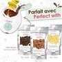 ScrapCooking - Atelier Chocolat - Appareil Fondue à Chocolat avec Accessoires - Coffret 33 Éléments pour Fabrication Chocolats M