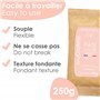 ScrapCooking - Pâte à Sucre Rose Pastel « Nude » 250 g - Colorant d’Origine Naturelle - Sans Gluten, Sans Huile de Palme - Pour