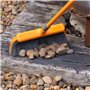 Balai d'extérieur avec Manche Extensible et Brosse incurvée - VENTEO - Balai de Jardin Tous Types de sols et pour Toutes Les Sai