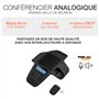 ALCATEL Conference 1800 - Système de conférence analogique de Haute qualité Audio - Salle de réunion Moyenne et Grande - 4 micro